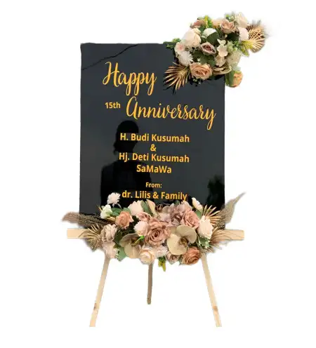 Papan Bunga Akrilik Jonggrangan